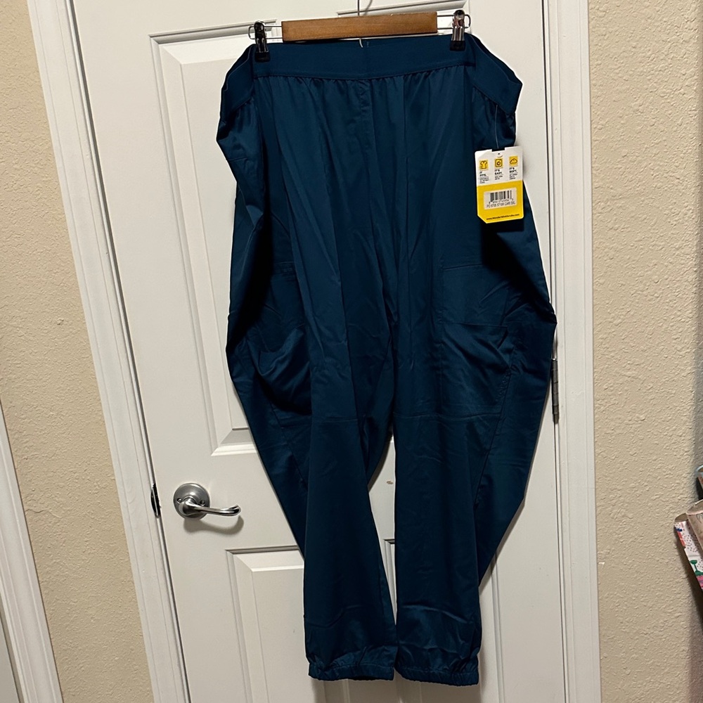 WonderWink Teal Jogger Scrub Pants
